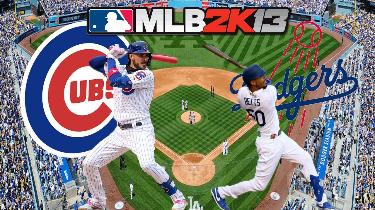 MLB 2019 (2k13) Xbox 360 Gameplay Cubs @ Dodgers