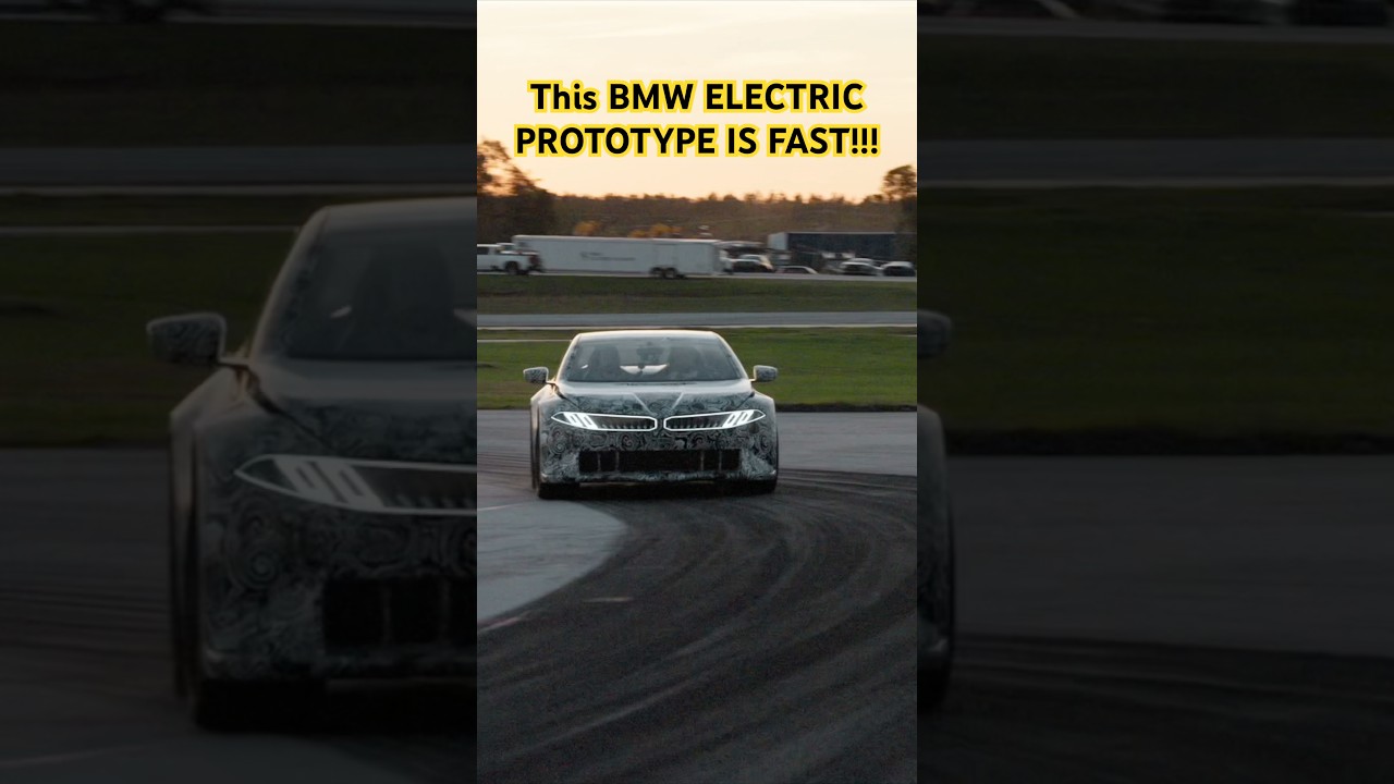 This BMW Electric Prototype Has Over 1,300 Horsepower