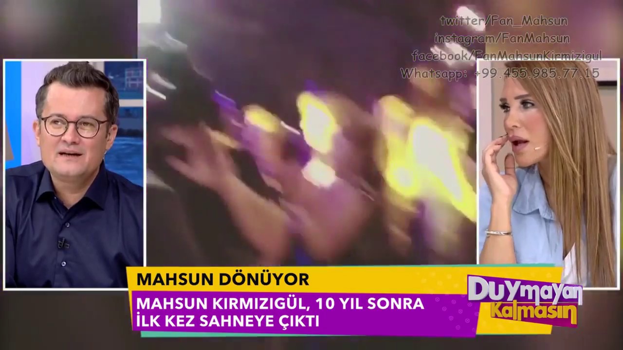 MAHSUN KIRMIZIGÜL yıllar sonra sahnede (2017)