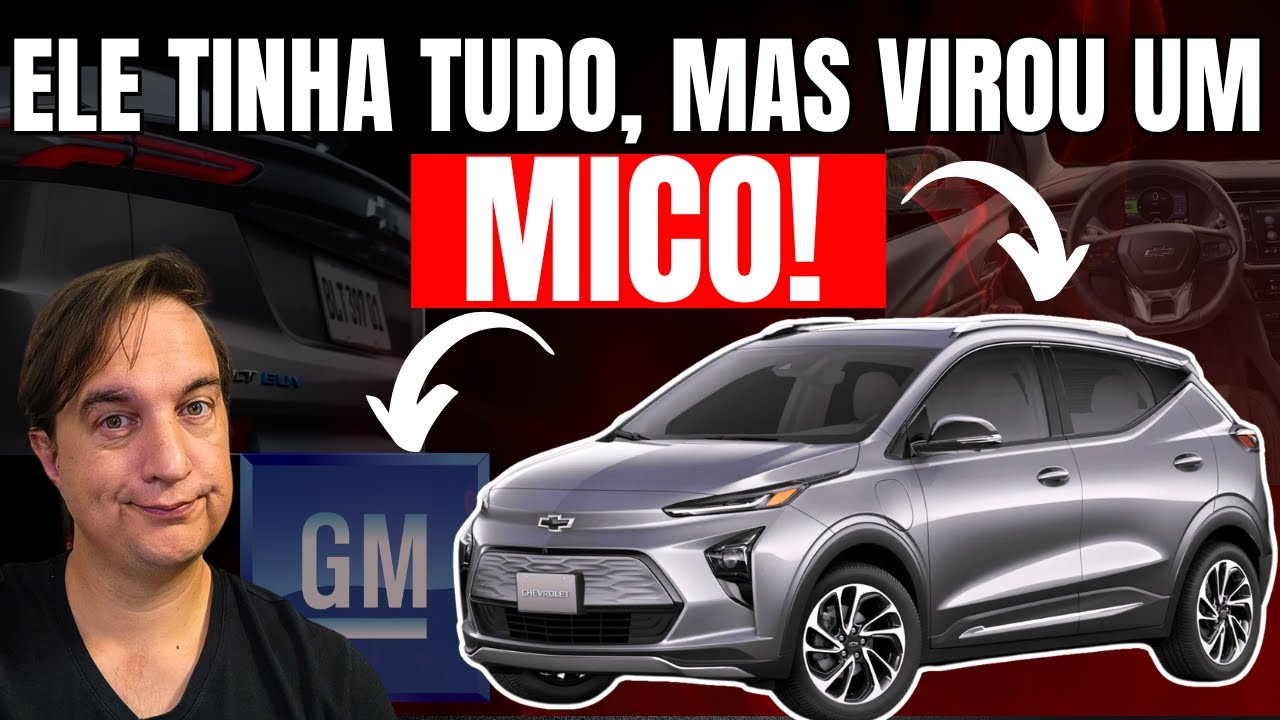 BOLT EV, O CARRO ELÉTRICO DA GM QUE VIROU O MAIOR MICO DE VENDAS NO BRASIL!