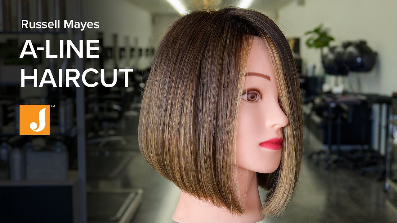 A-Line Haircut Tutorial with Russell Mayes - A Classy and Stylish Shape