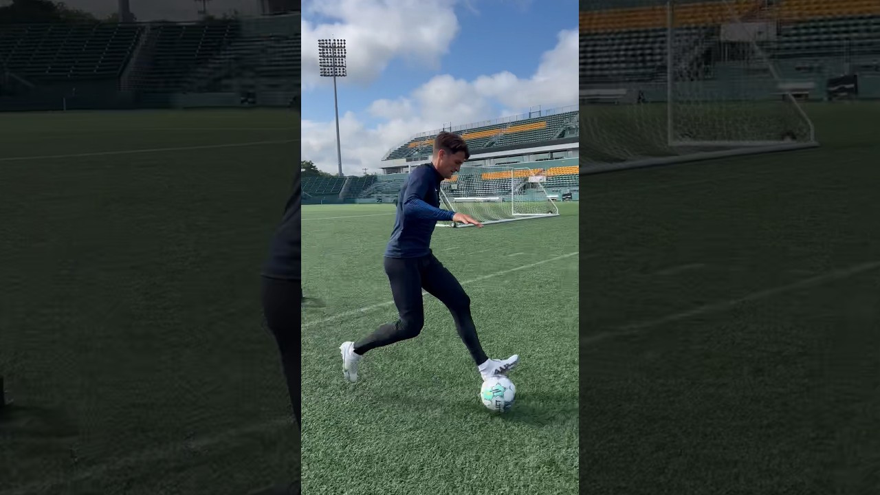 Dribbling & Finishing Drill For Wingers ⚽️⚡️