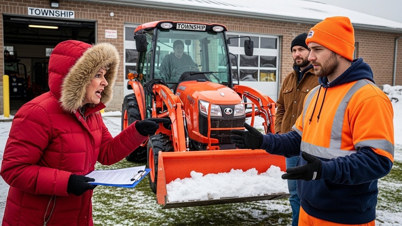 Член ТСЖ Карен потребовала, чтобы я убрал за ней снег с помощью моего трактора, не понимая, что я...