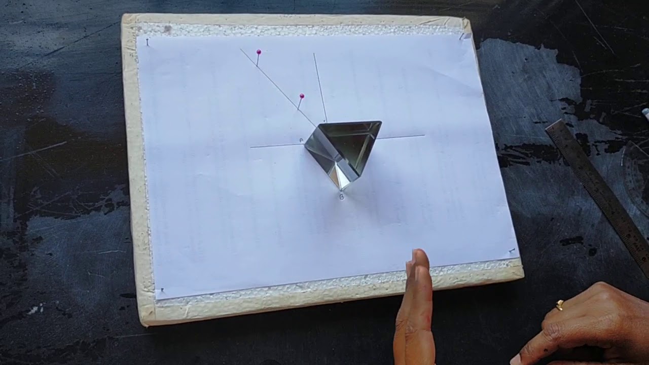 Practical-12 Angle of minimum deviation