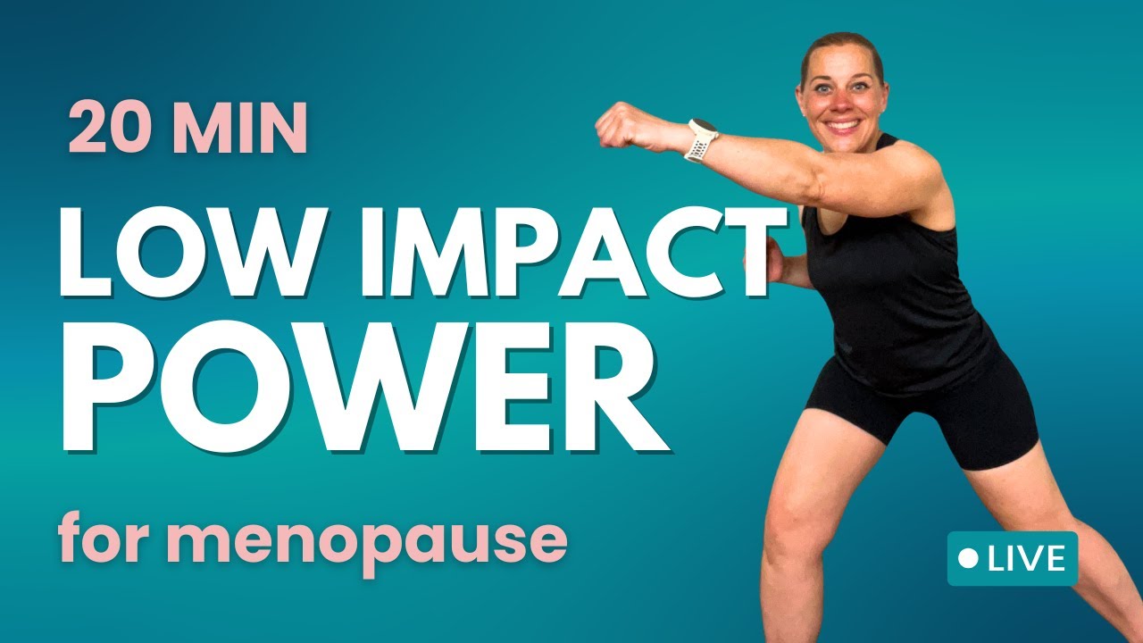 Low Impact Power Workout for Menopause | Strong Bones, Strong Heart