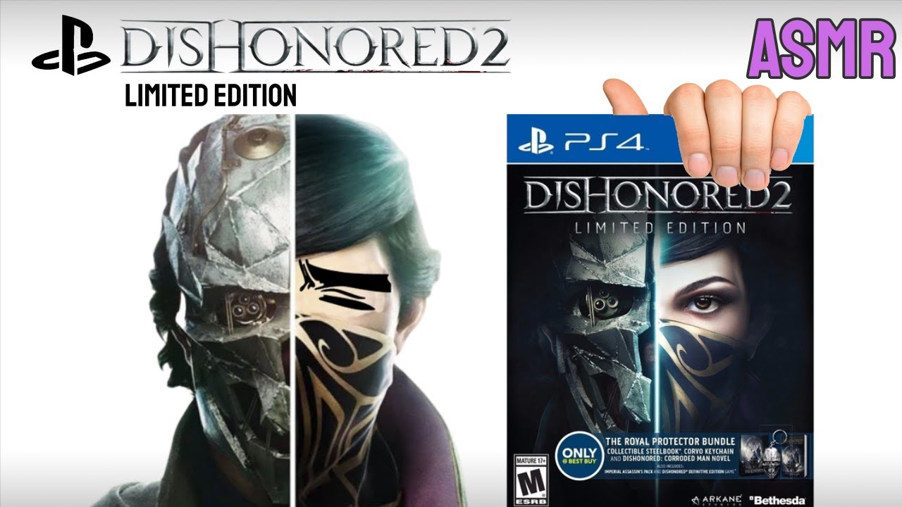 DISHONORED 2   LIMITED EDITION ~ ASMR UNBOXING