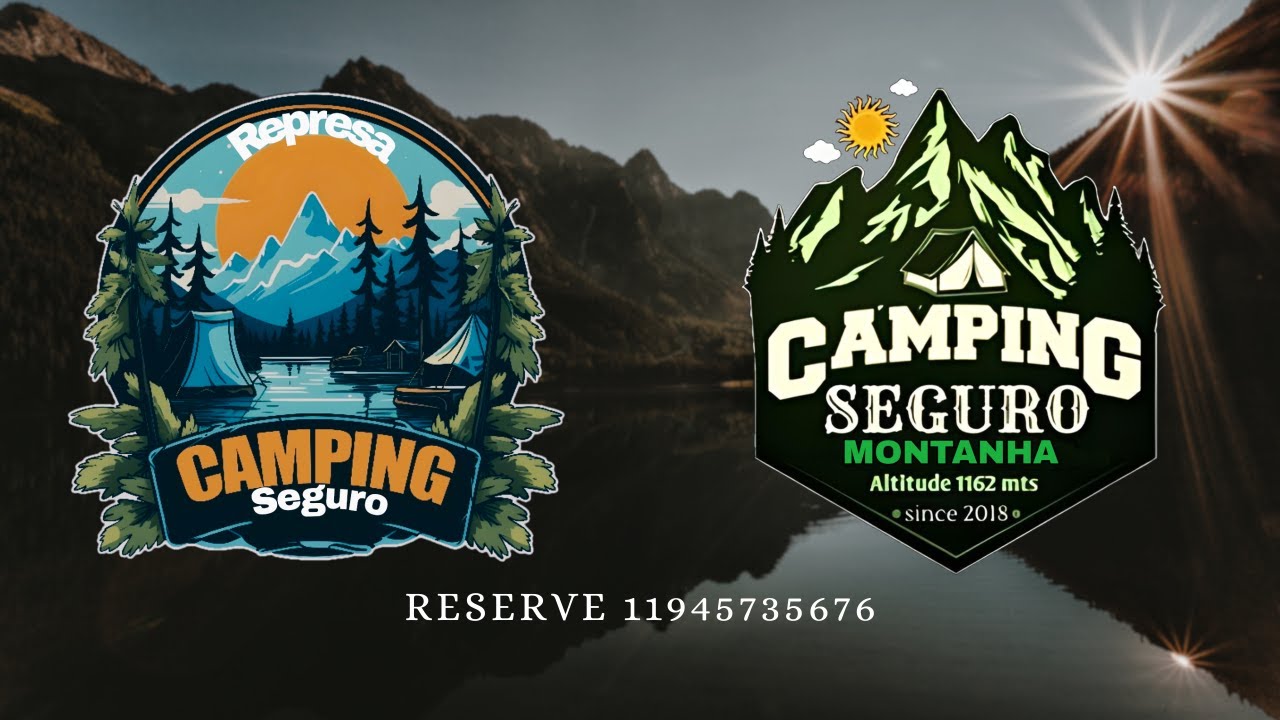 Acampamento na Montanha e na Represa  @campingseguro #barraca #nascerdosol #sp #trilha #cachoeira