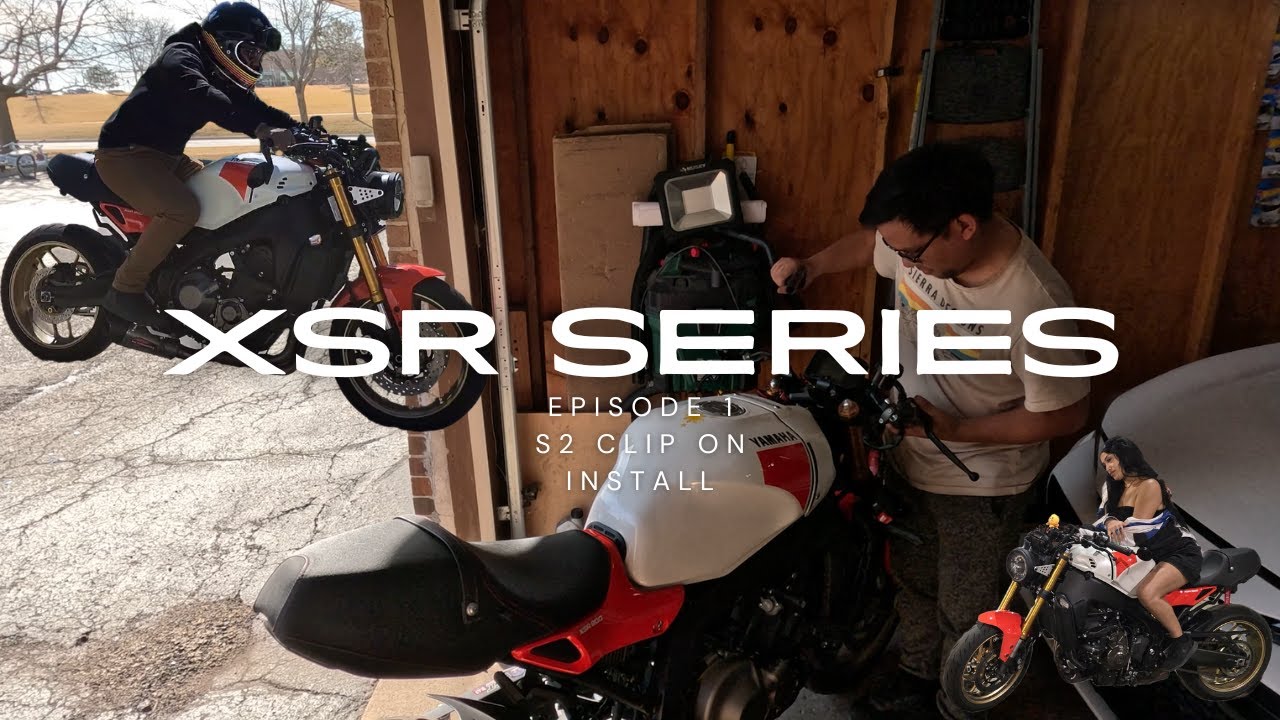 S2 Clip On Install on 2024 Yamaha XSR 900! | XSR Series EP.1