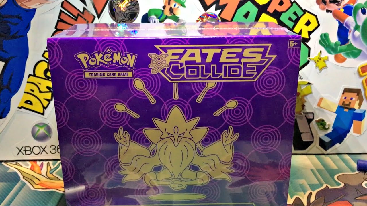 Opening a Pokemon Fates Collide Elite Trainer Box!!! (EX PULL)
