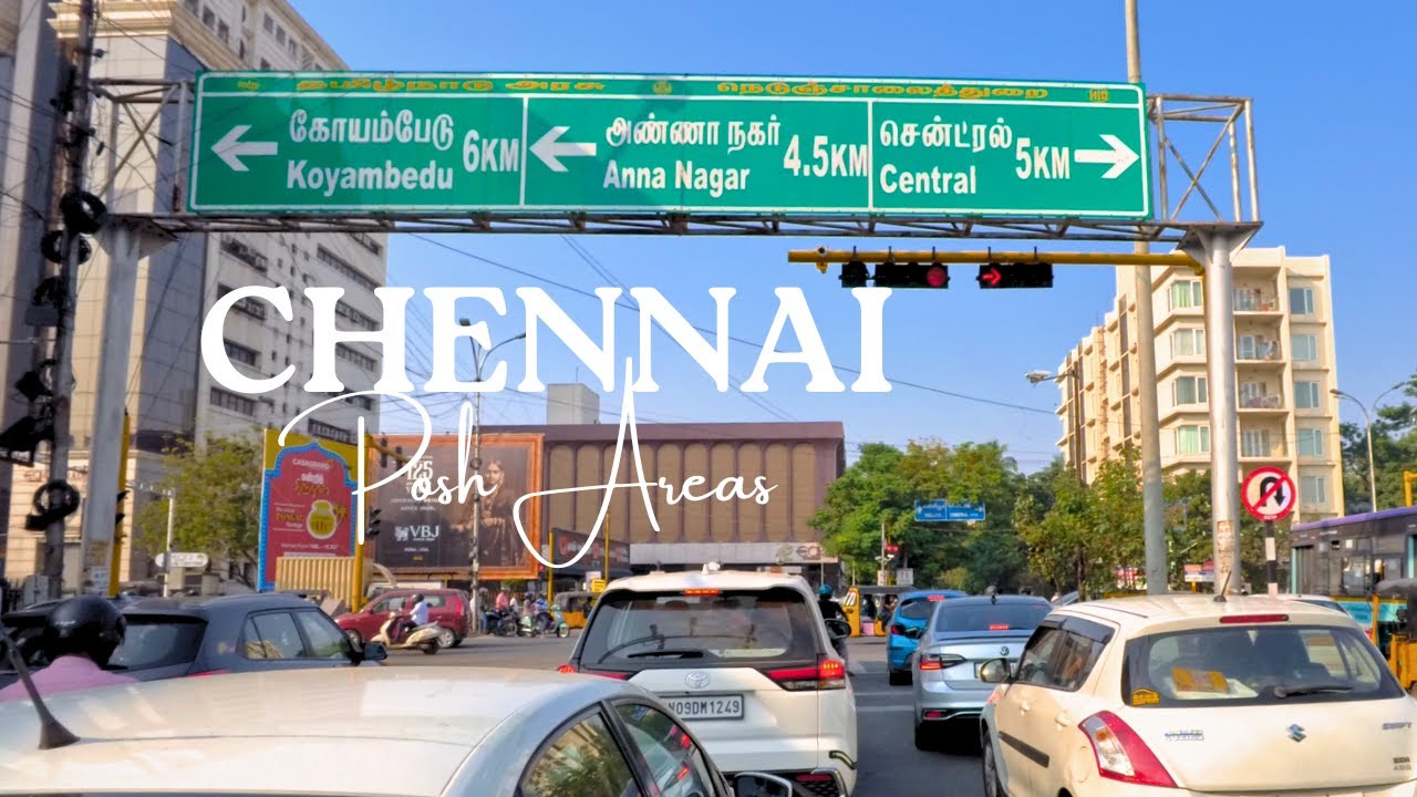 Chennai City Drive | Chetpet to Purasaiwakkam [4K]
