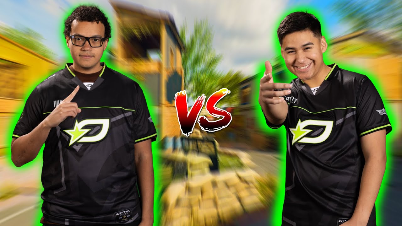 Optic Shotzzy And Optic Huke Have A "Intense" 1v1 On Firing Range SnD