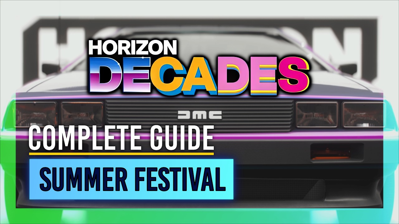 ПРОСТО: Прохождение летних испытаний | Horizon Decades (Сезон 2) | Плейлист фестиваля Forza Horiz...
