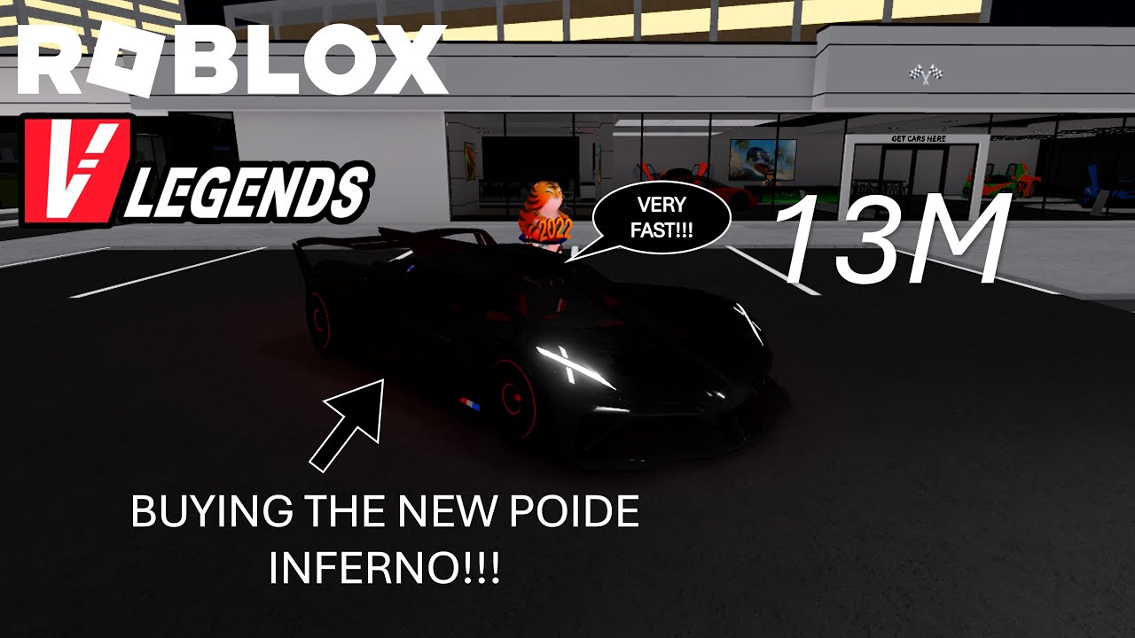 ПОКУПАЮ POIDE INFERNO В ROBLOX VEHICLE LEGENDS!!! 13 МИЛЛИОНОВ НАЛИЧНЫМИ!!!