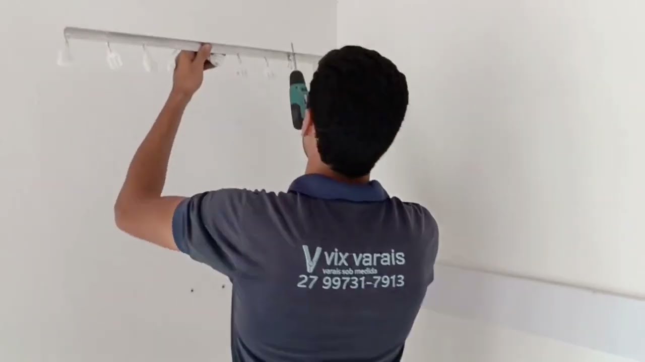 Como instalar seu varal de teto Vix Varais