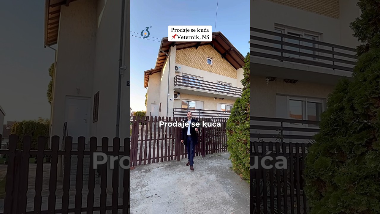 Prodaja kuća 210m2 Veternik, Novi Sad #agent360 #realestate #nekretnine #home #novisad #property #vr