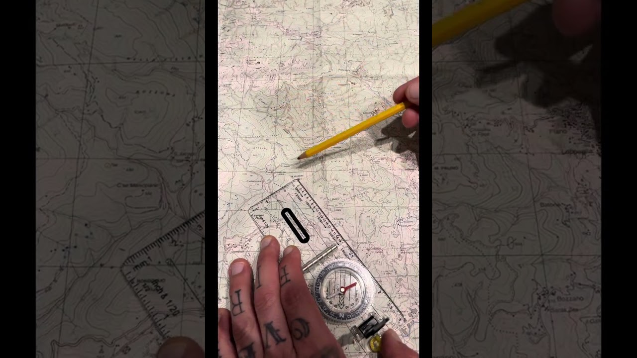 Parliamo di triangolazione,come trovare la nostra posizione su carta topografica