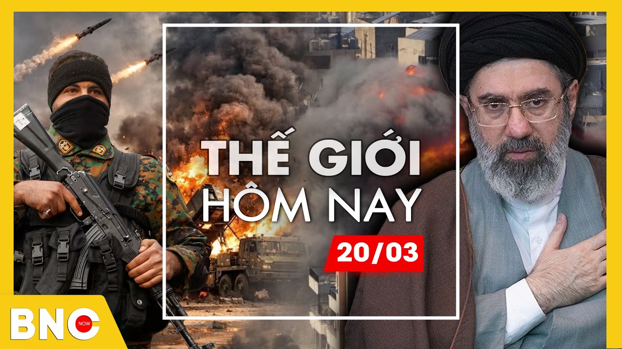 Iran tắm 2 cảng vùng Vịnh trong hoả ngục; Siêu tàu Mỹ lộ “lổ hỏng” ở Trung Đông | Thế giới hôm nay