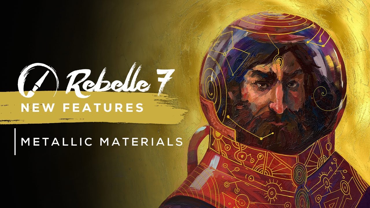 Rebelle 7 New Features: Metallic Materials