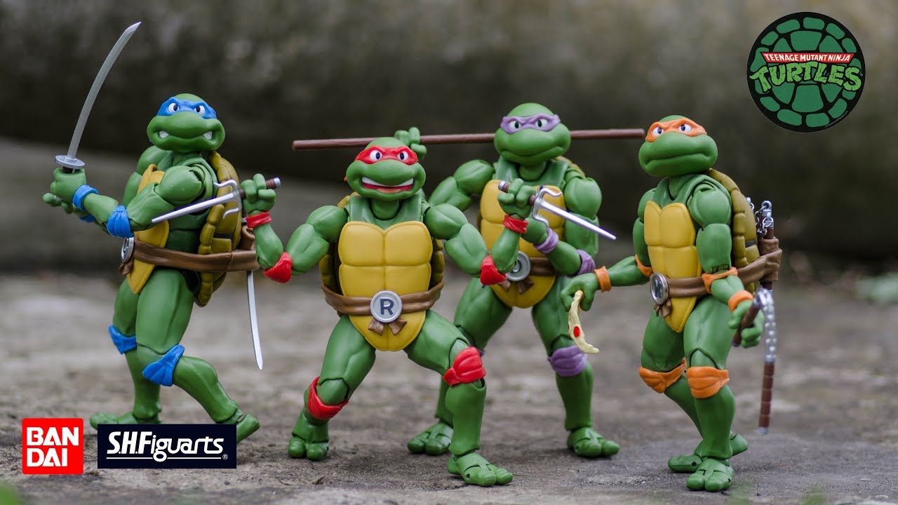Классические Черепашки-Ниндзя От SH Figuarts - Обзор Фигурок