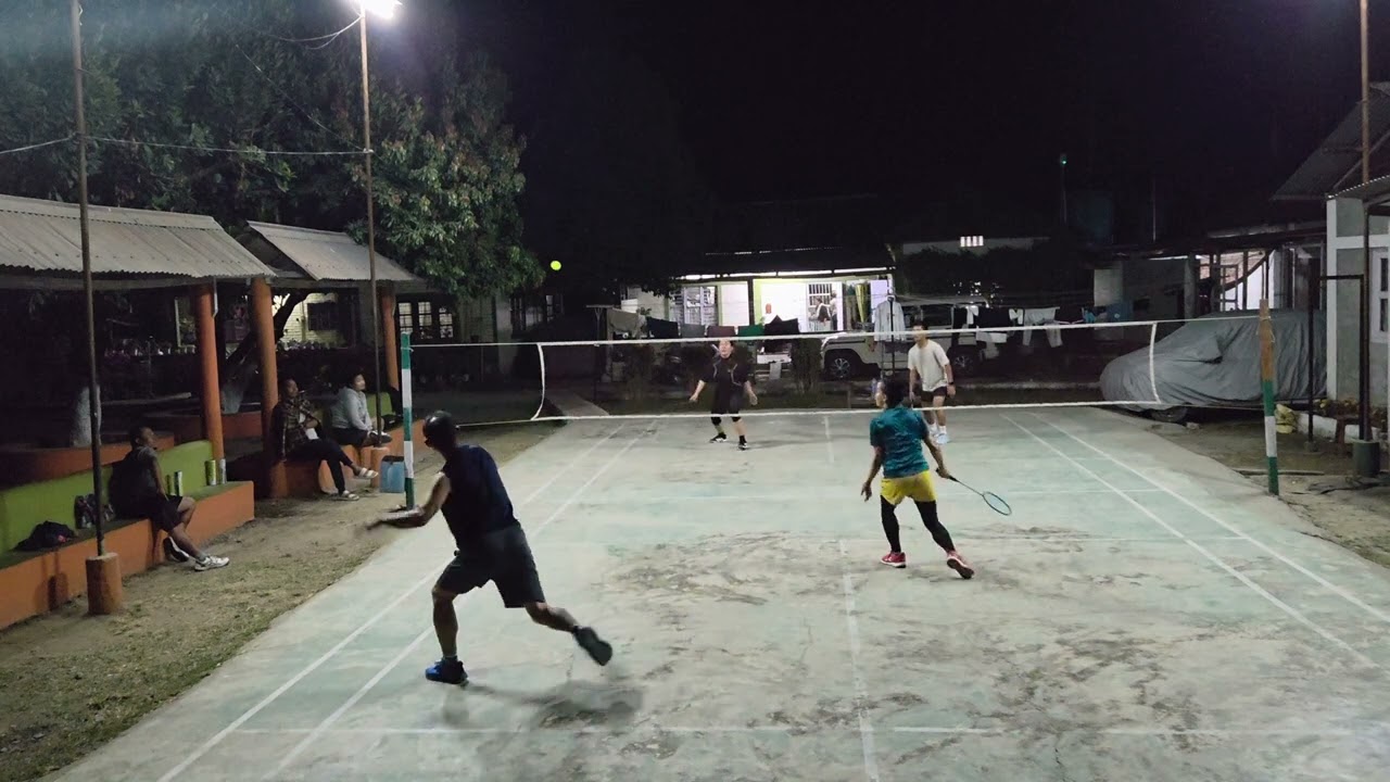 Day 17/2026 (Match 1 Mix Doubles Badminton) Sir Vala & Miss Dli VS Sir Tea & Miss Eni