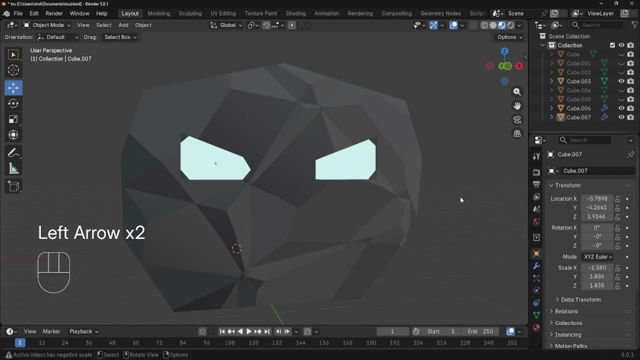 Blender Beginner Models A Golem In A Arena, Part 2/?