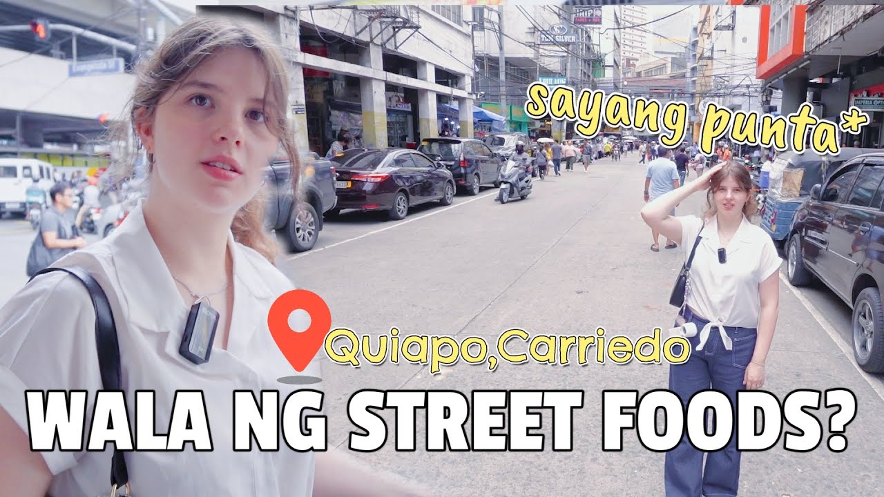 Quiapo Food Adventure Gone Wrong: No More Street Food Vendors!
