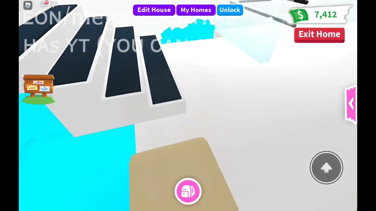 My Adopt Me HOTEL GLITCH BUILD Tour!