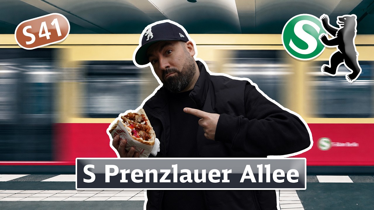 S-Bahn D&ouml;ner Berlin Prenzlauer Allee Ringbahn