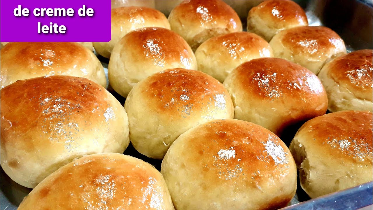 Pãozinho rápido de CREME de LEITE ❤