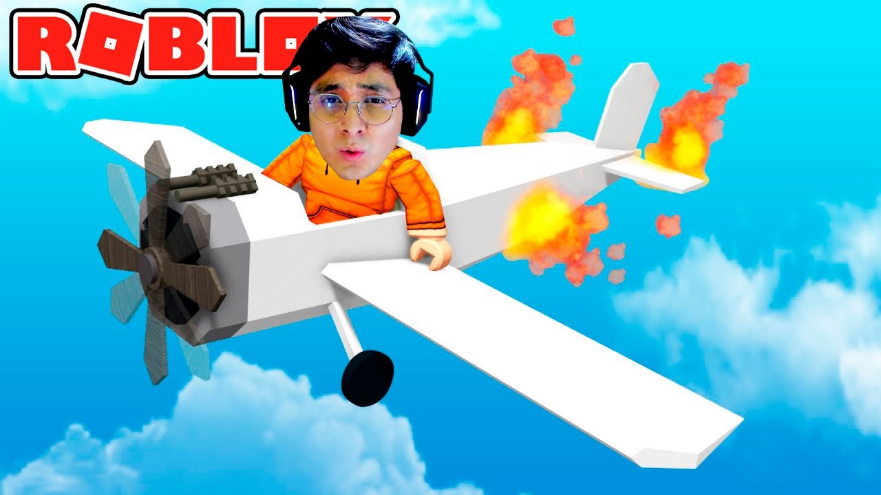 SIMULADOR DE ACCIDENTE DE AVION EN ROBLOX | JehxTp