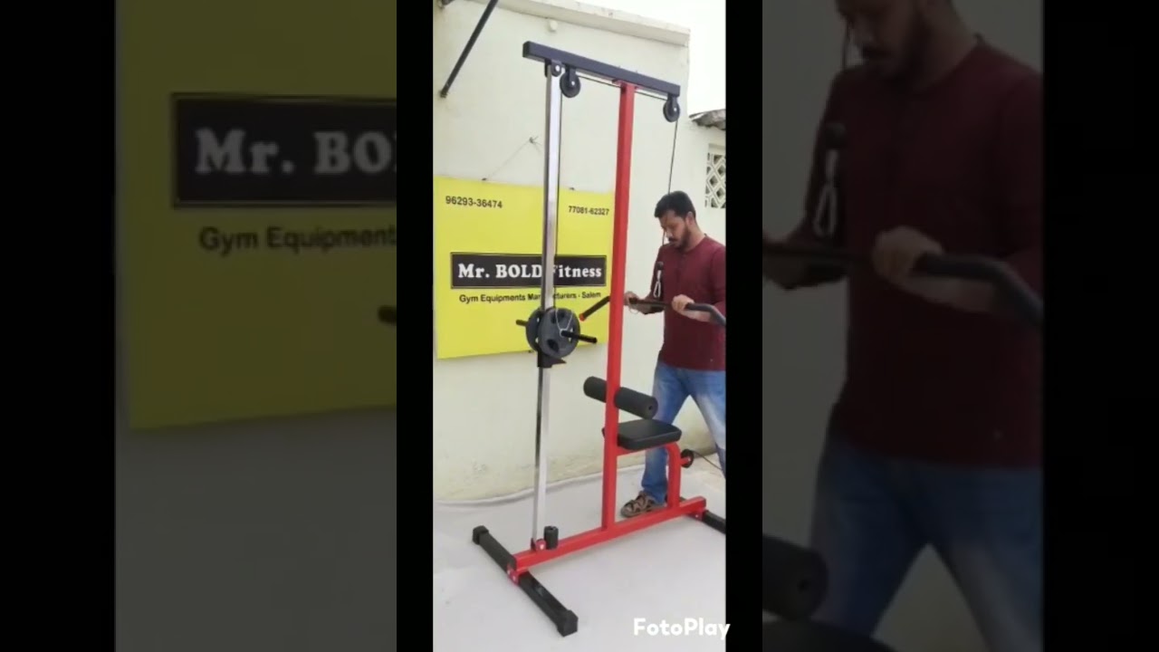 DIY Home gym - Lat pulldown & Rowing machine - Best home Gym