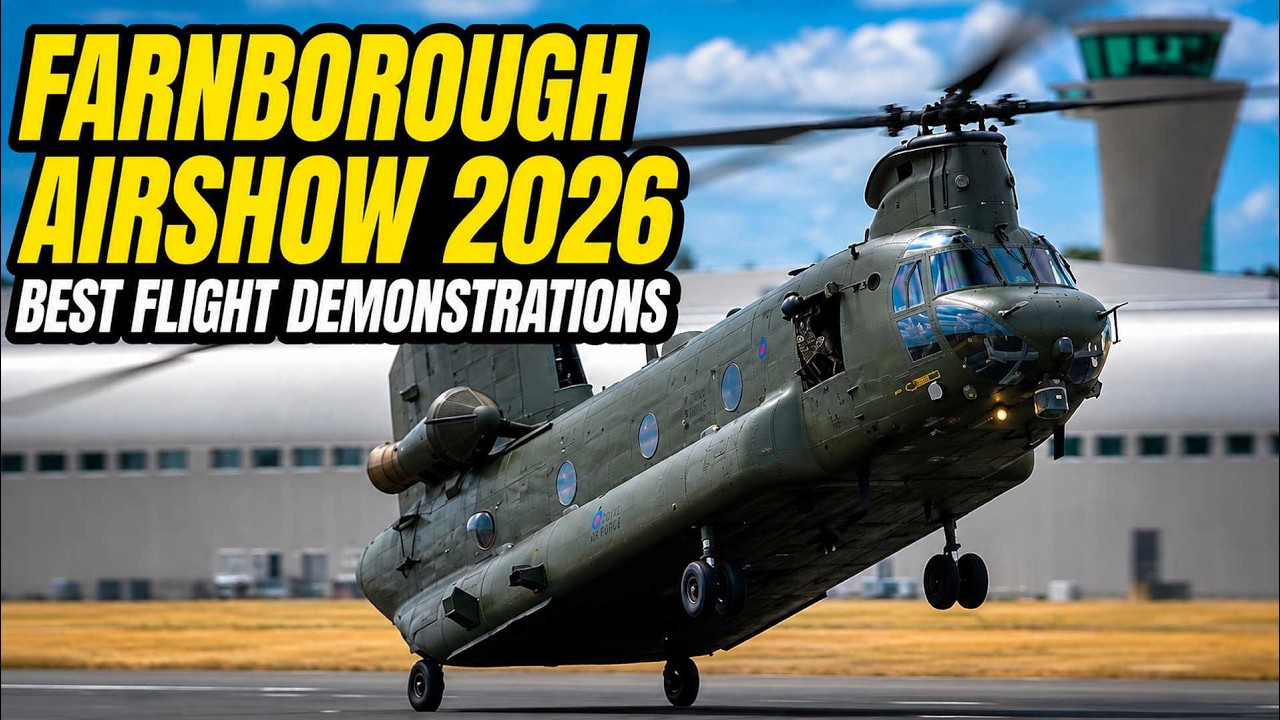 Flying Display at Farnborough International Airshow FIA 2026 | Best Flight Demonstrations