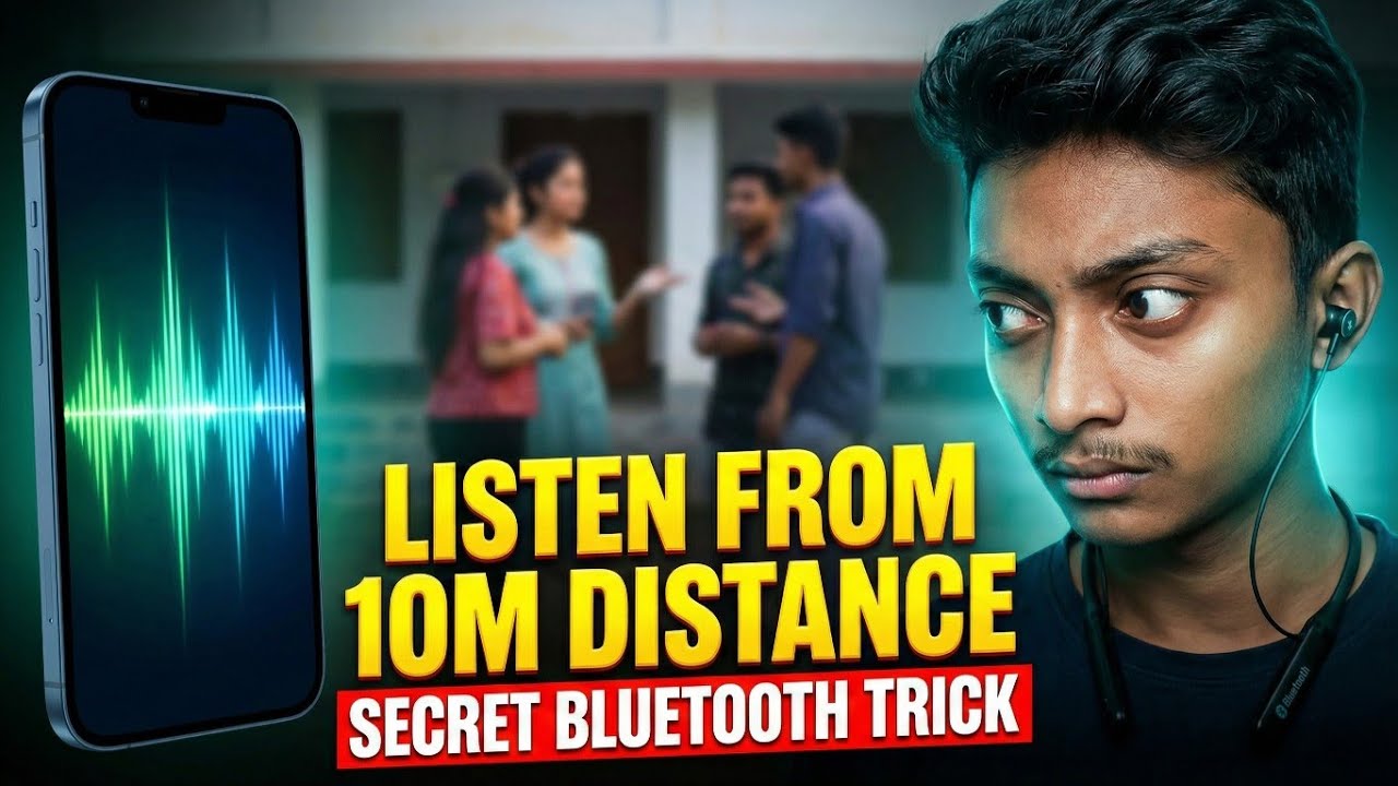 Bluetooth Headphone से गुप्त बातें सुनें! 🎧 How to use Sound Amplifier on Any Mobile