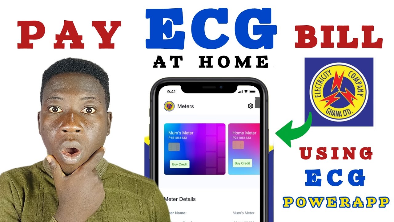 How to pay your Electricity Bill using ECG POWER APP - Easy way to do it