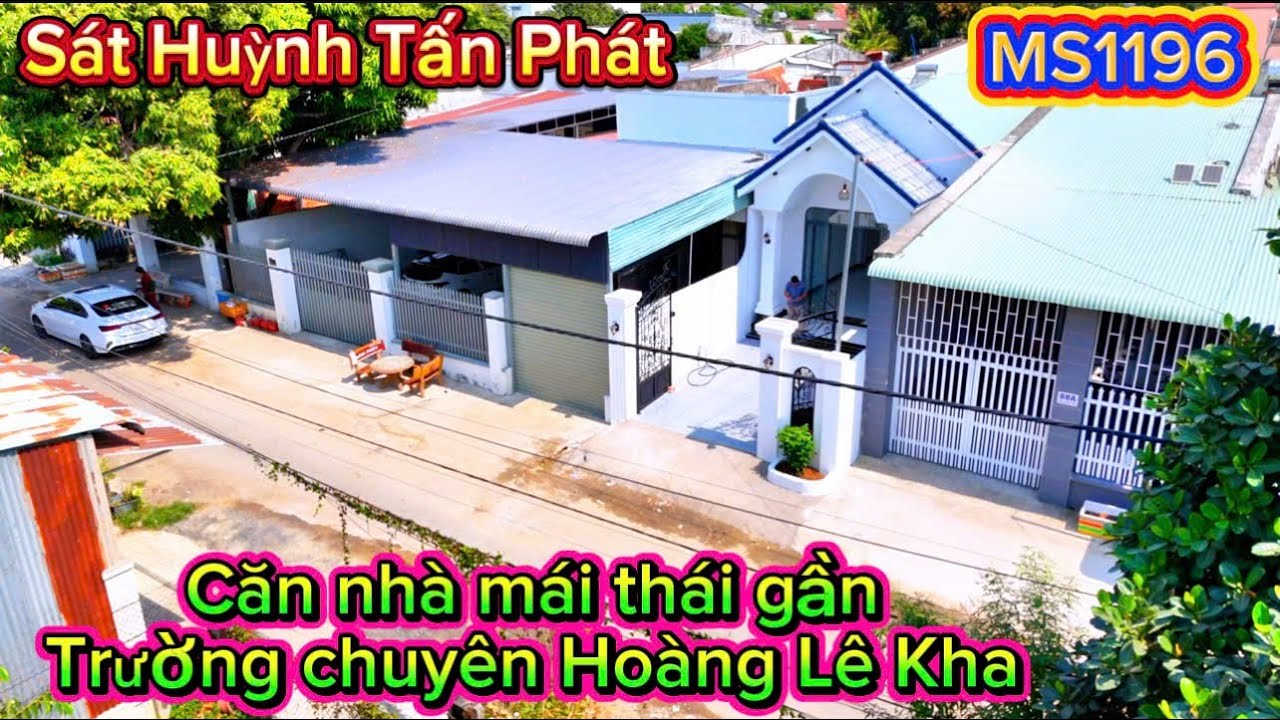 1196:căn nhà mái thái gần trường chuyên Hoàng Lê Kha công viên Xuân Hồng wincom