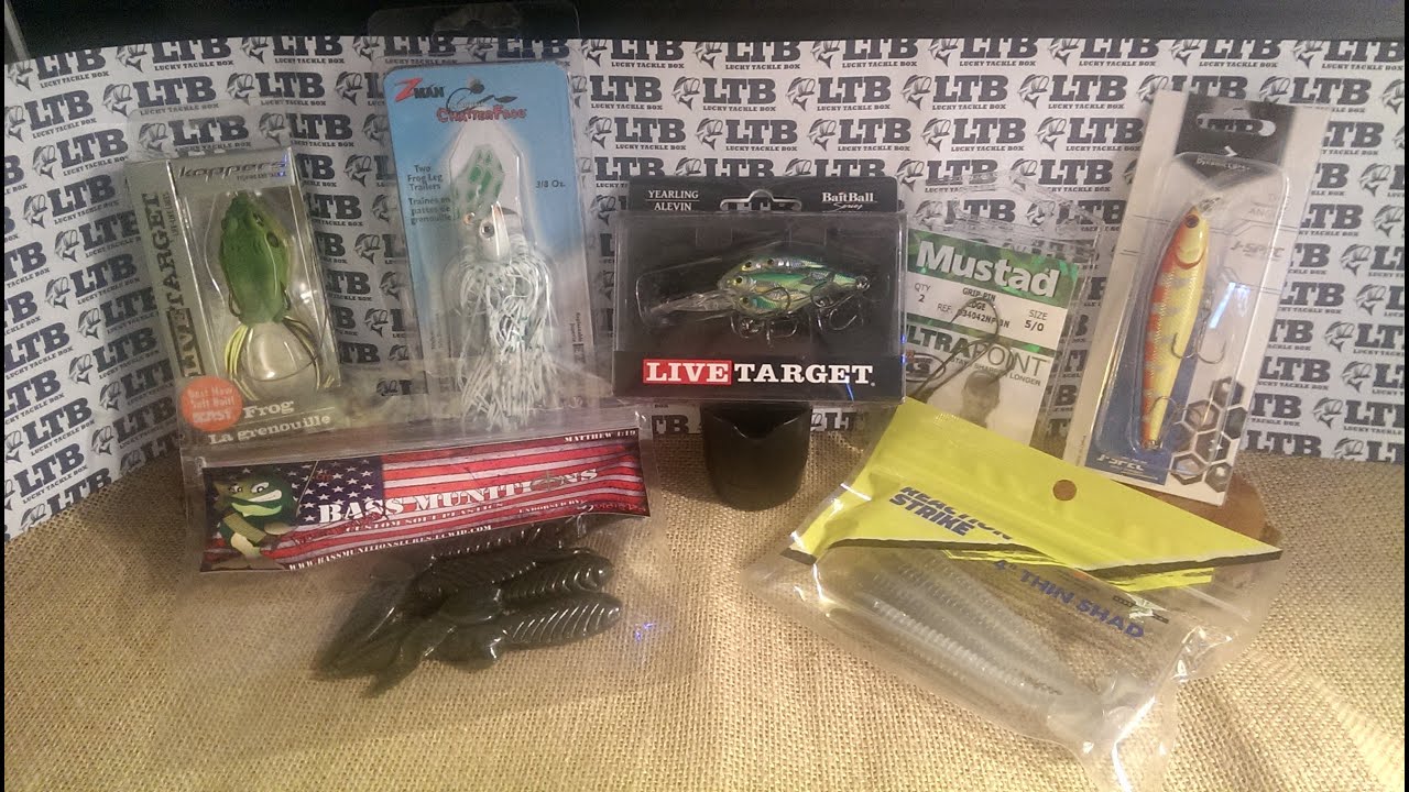 Lucky Tackle Box Unboxing (BASS XL) - March 2016