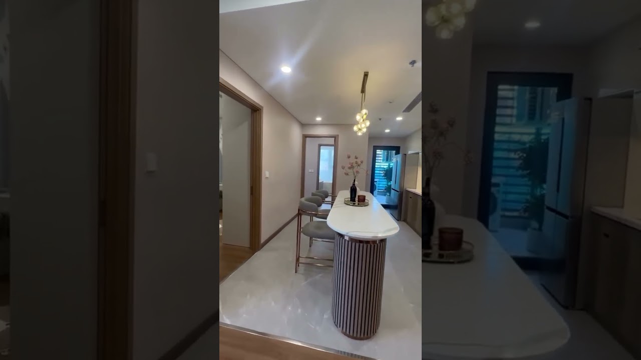 Jade Square: Căn hộ mẫu 3PN | Full nội thất