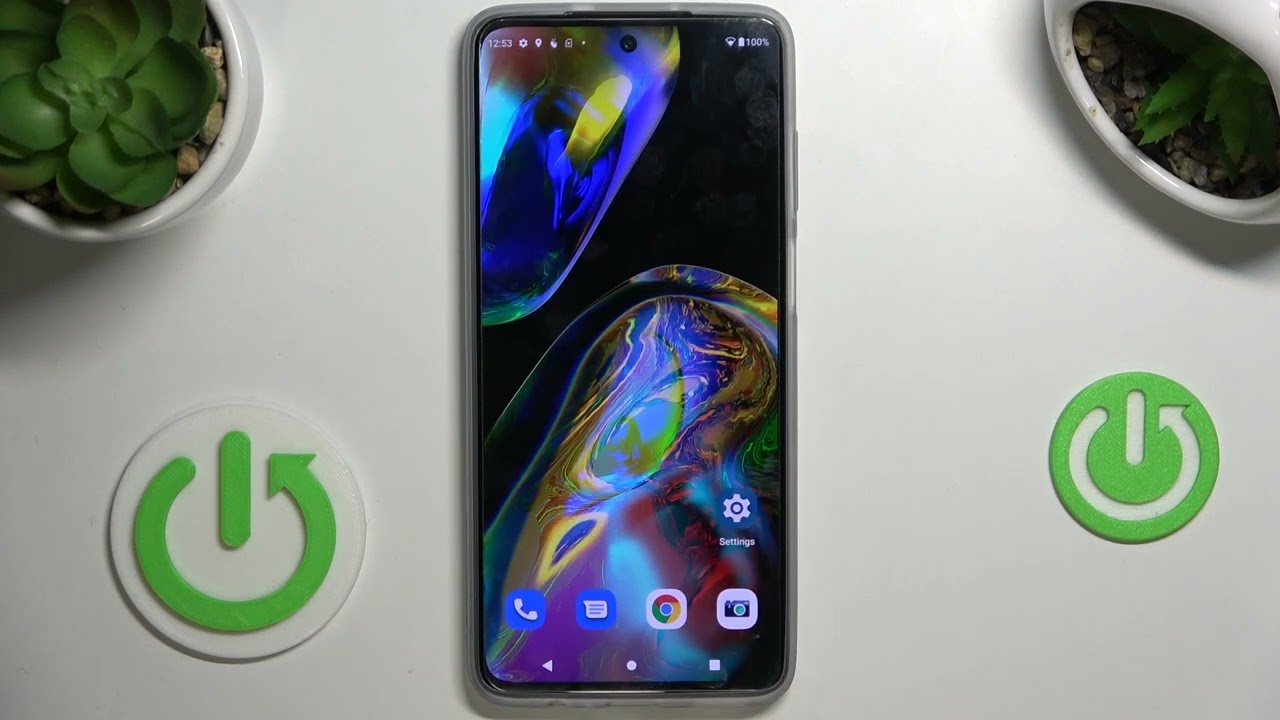 How to Manage Battery Percentage on Motorola Moto G82 - Customize Status Bat