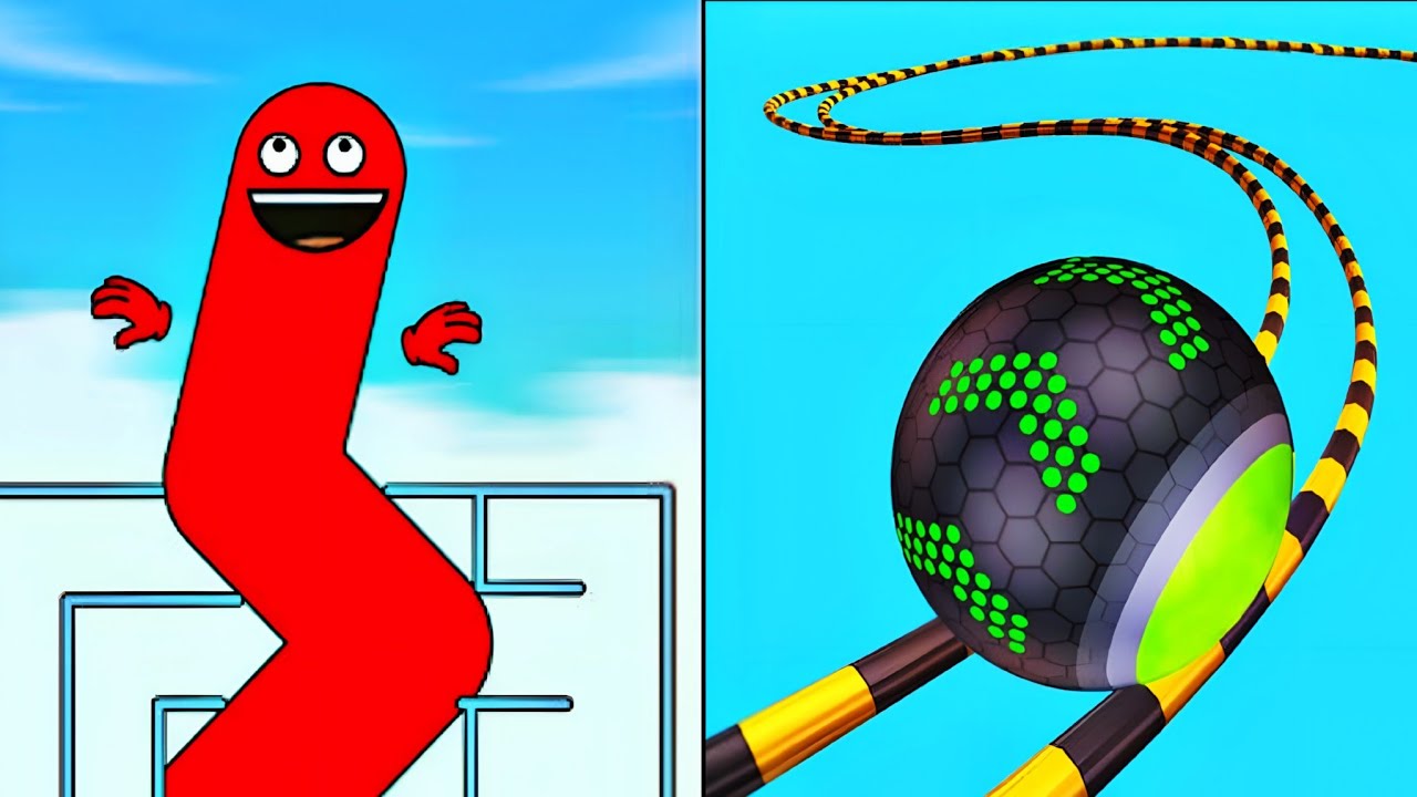 Big Head Maze Vs Going Ball - Up To Max Level SpeedRun Gameplay Walkthrough 