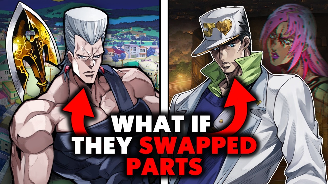 What If Jotaro and Polnareff Swapped Parts? | Jojo's Bizarre Adventure