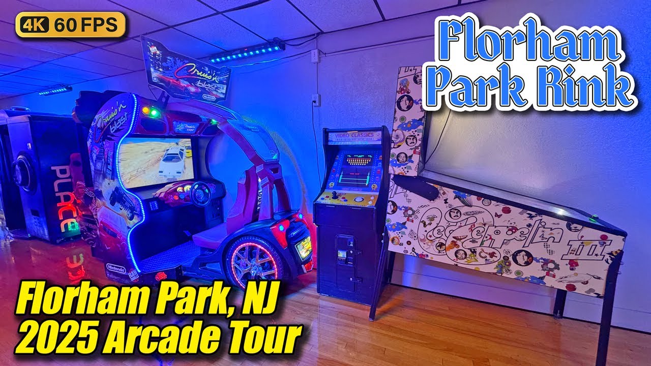 Florham Park Rink (Florham Park NJ), November 2025 arcade tour, new 4K full walkthrough