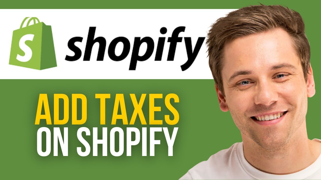 Как добавить налоги в Shopify