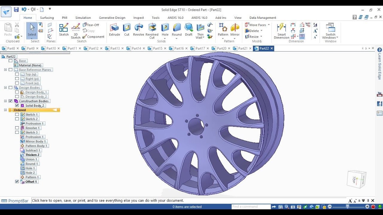 SolidEdge Rim