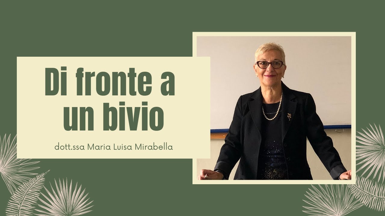 Di fronte a un bivio non ti è facile agire?