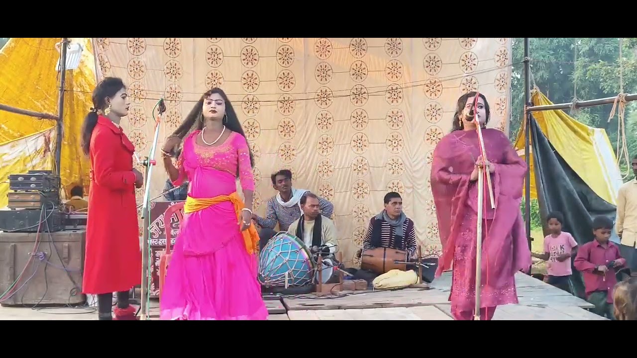 सुबह के दूल्हा गारी गीत ✓दुलहा बिन नथुनिया के डारी #रायबरेली की मशहूर नौटंकी #सोनू डांसर की नौटंकी 