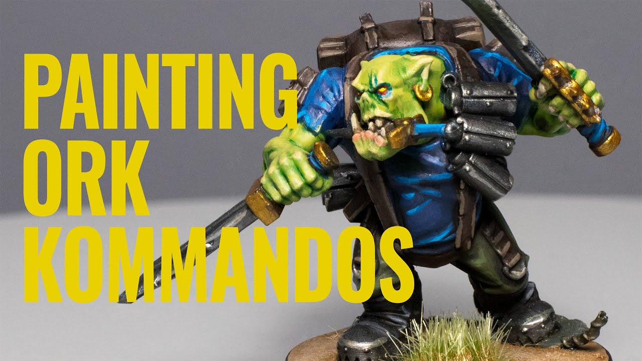 Painting Octarius Ork Kommandos