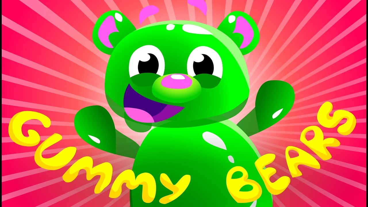 Mega Gummy Bear Song | Kids Songs | by Little Angel