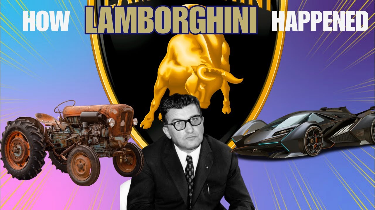 🚗 From Tractors to Supercars: The Fascinating Story of Lamborghini 🏎️