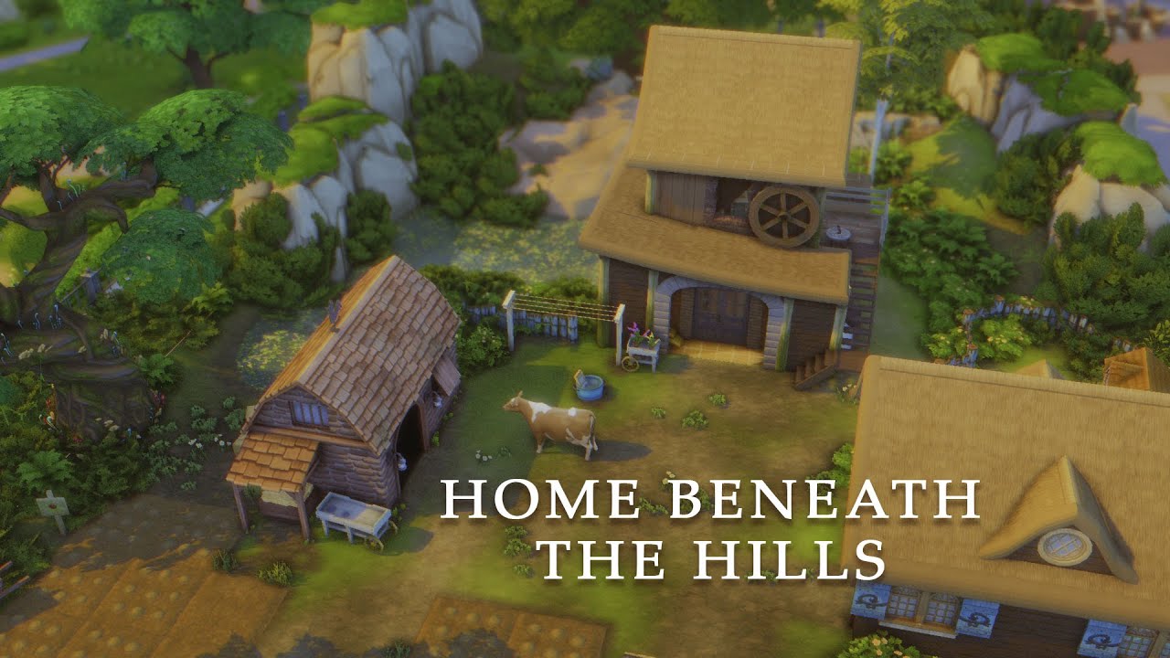 Medieval peasant house for a big family | no CC | The Sims 4