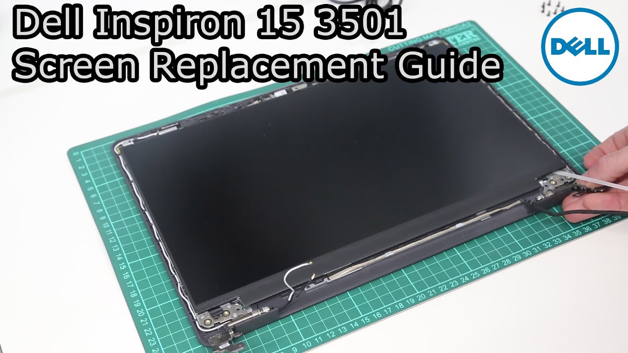 Dell Inspiron 15 3501 — руководство по замене экрана